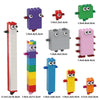 257-Piece Numberblocks Math Building Bricks Set — DIY One-to-Ten Transforming Figures, Educational Toy & Desktop Ornament Gift for Kids