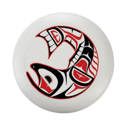 Flying Disc Frisbee - 200mm (7.9 in) & 275mm (10.8 in) Portable Flying Saucer for Outdoor Sports, Kids & Adults