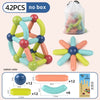 Magnetic Constructor Blocks Set – Magnet Stick and Rod Building Toys for Kids, Montessori Educational Toy for Boys and Girls
