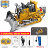 4WD Remote Control Excavator Alloy Dump Truck Bulldozer RC Construction Toy