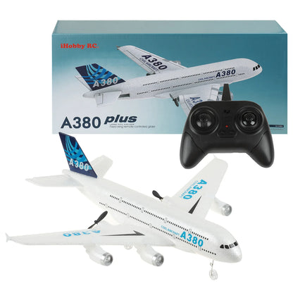A380 Airbus RC Airplane Foam 2.4G Glide Fixed Wing RTF Outdoor Toy