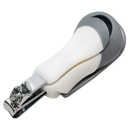 Baby Magnifier Nail Clipper Care Set, Stainless Steel + TPE Material Anti-Clipper