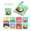 Soft Baby Books Toys - Montessori 3D Touch and Feel High Contrast Cloth Book, Sensory Early Learning Games for Kids, Educational Toys