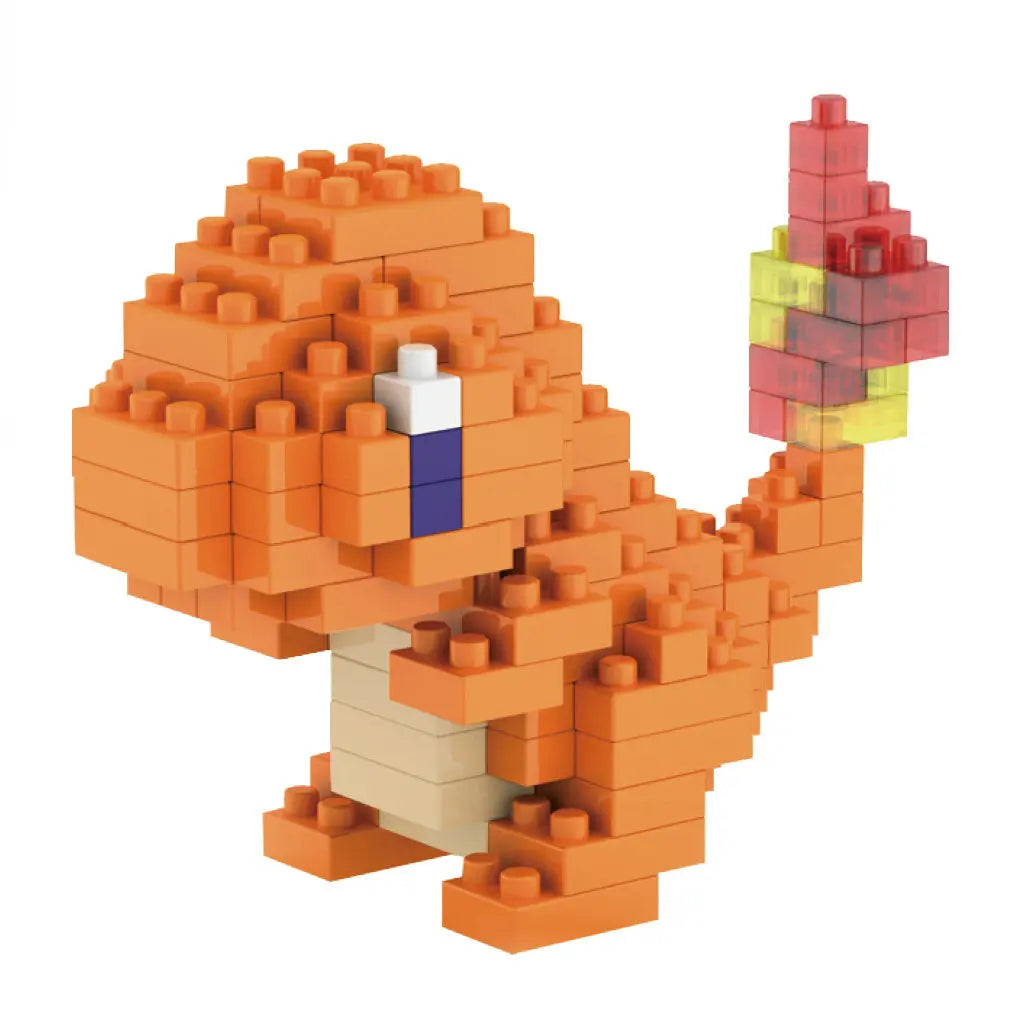 DIY Pokemon Mini Building Blocks – Pikachu, Charizard, Eevee, Mewtwo Anime Model Toys