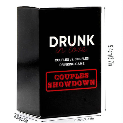 Drunk In Love - Original Couples Drinking Card Game, Fun Date Night & Relationship Game for Adults