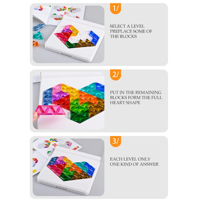 Puzzle Toys, Logical Thinking Training, Fun Tabletop Games, Multiple Shapes & Colors, Advanced Level Gifts for Boys and Girls