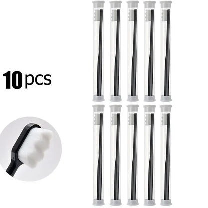 Ultra-fine Soft Toothbrush Million Nano Bristle Adult Teeth Deep Cleaning Portable Travel Dental Oral Care Brush