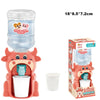Mini Kids Water Dispenser Toy — Lifelike Cartoon Water Cooler, 6 Animal Designs (Pig Cow Duck Bear Rabbit Frog)