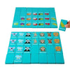 Kid Blocks Seaside Escape Mahjong – Wooden Memory Solitaire, Animal Matching Game, Educational Family Party Toy