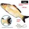 Electric Cat Toy Fish – Simulation Fish Swing, Funny Kitten Dance Toy, Chewing and Playing Supplies, USB Charging
