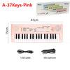 37 Keys Kids Electronic Piano Organ Keyboard with Microphone – Educational Toys, Musical Instrument, Perfect Gift for Children (Boys & Girls)