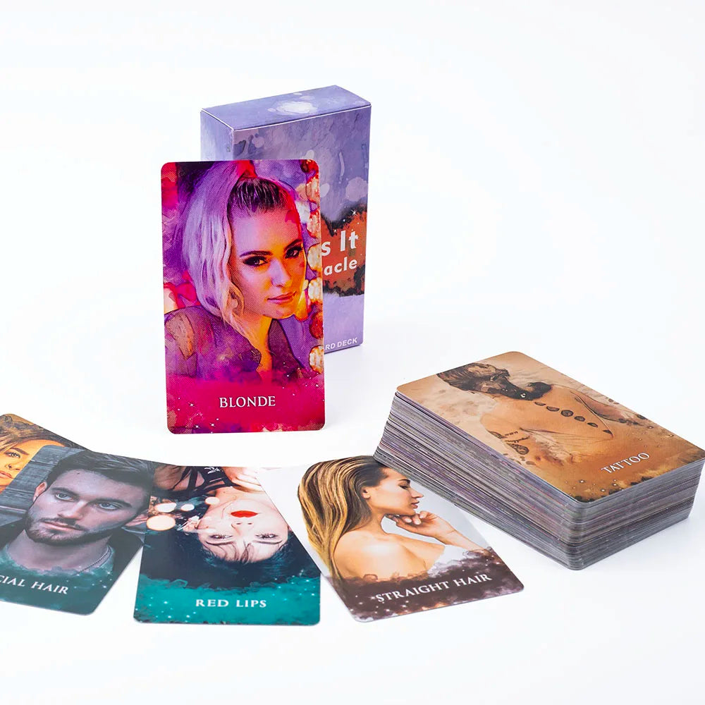 Who Is It Oracle Cards (78 Cards, 4 x 2.4 in, No Guide, Fortune Telling & Divination Deck)