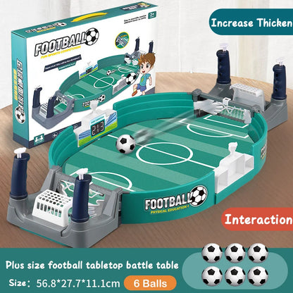 Soccer Table for Family Party - Football Board Game Desktop Interactive Soccer Toy - Kids Boys Sport Outdoor Portable Game Gift