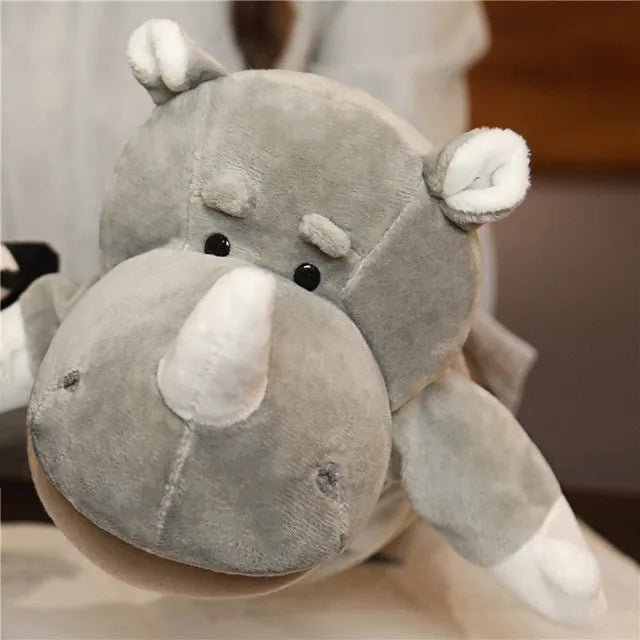 Soft Plush Horse Hand and Finger Puppet, Cartoon Toy for Kids Party Decoration