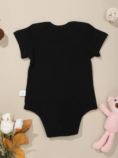 Funny & Creative Newborn Baby Clothes – Cotton Summer Pajamas for Boys & Girls, Loose Short Sleeve Onesie, 0-24 Months Streetwear