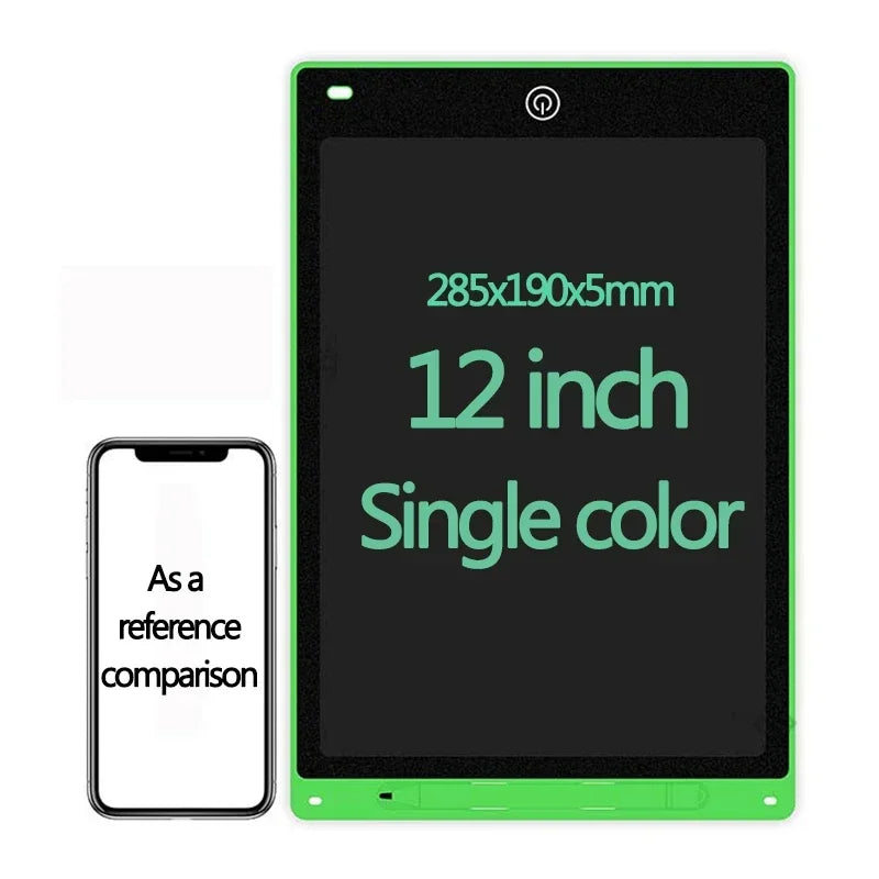 10/12-Inch LCD Writing Tablet – Graffiti Sketchpad and Magic Drawing Board for Kids, Handwriting Blackboard Toy Gift