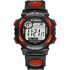 Electronic Children’s Sport Watch Colorful LED Digital Clock 3ATM Waterproof Alarm Wristwatch for Boys and Girls