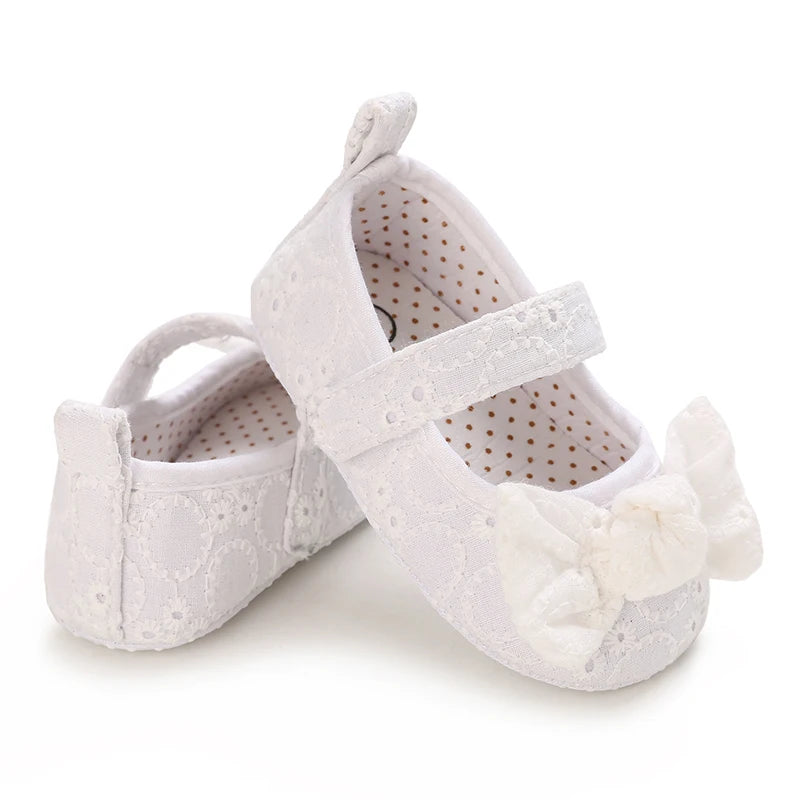 Summer Newborn Infant Baby Girls Princess First Walker Shoes – Soft Sole Sandals & Beach Slippers