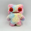 Fuggler Ugly Tooth Monster Plush Toy - 8.7 in (22 cm) Skerchy Squirrel Mr. Buttons Stuffed Doll - Quirky Valentine's Gift