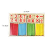 Montessori Wooden Counting Sticks Box – Math Teaching Aid and Arithmetic Learning Toy for Kids