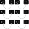 2/4/6-Pack Self-Adhesive Cabinet Locks with Keys — Baby Safety Locks for Fridge, Cabinets, Drawers, Doors & Appliances