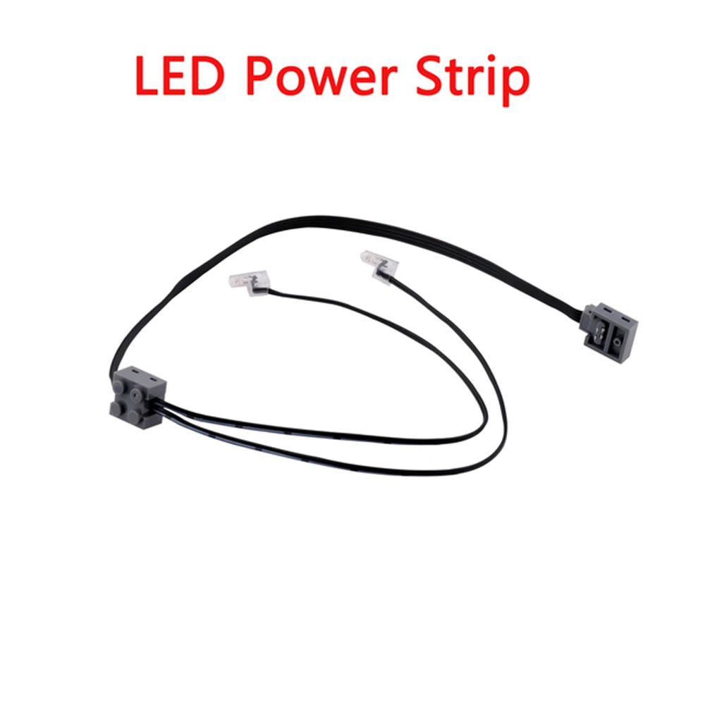 Technical MOC Micro Motor Kit – RC Power Functions Accessories for DIY Car Building Blocks