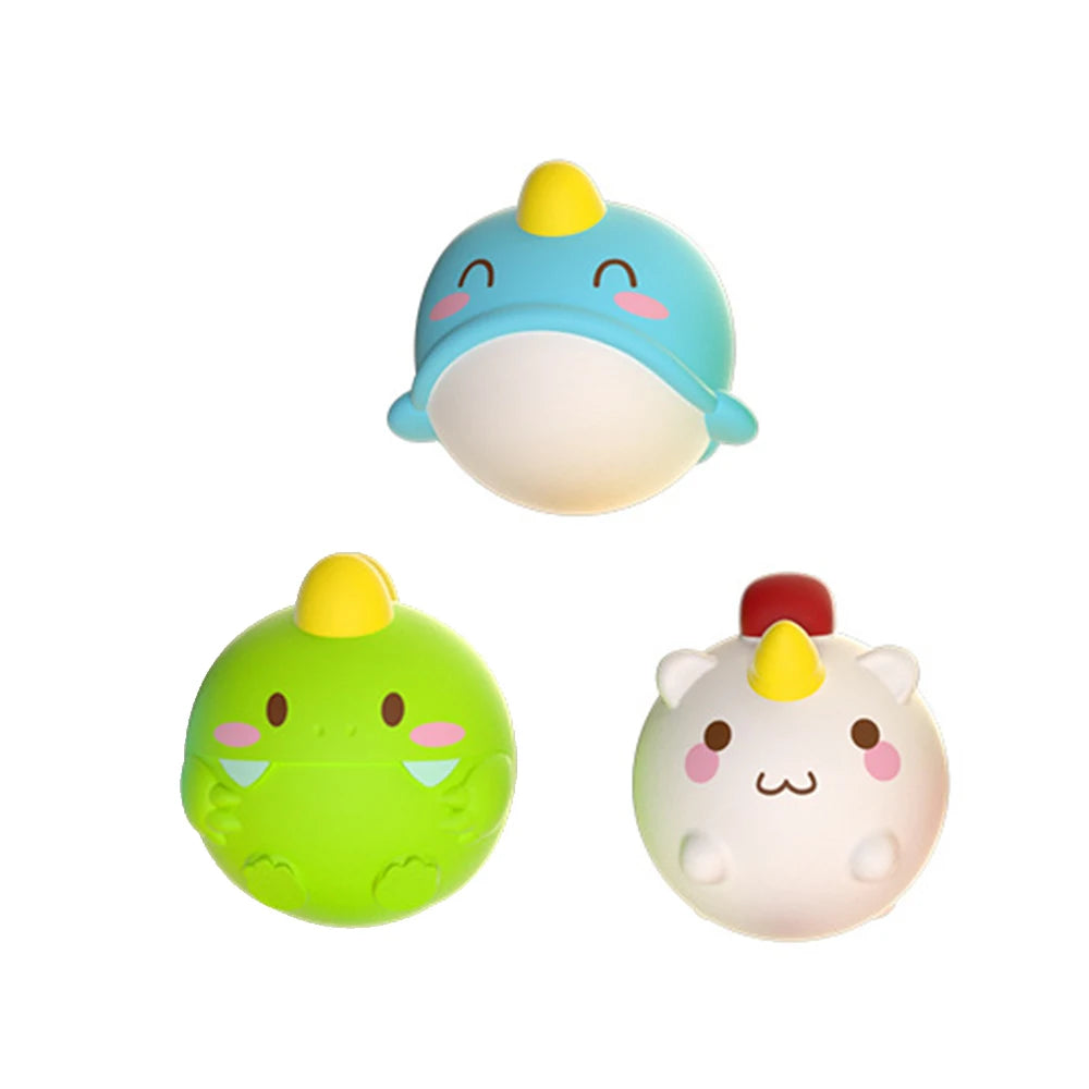 Baby LED Light Up Bath Toy – Soft Rubber Floating Luminous Duck for Kids