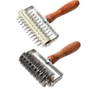 Stainless Steel Lattice Cutter Roller For Pastry, Pie Dough, Bread & Pizza