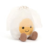 Soft Boiled Egg Plush Toy — Cute Smiling Cat Doll, 1-Pack Plush for Kids & Pets, Home Decor Gift