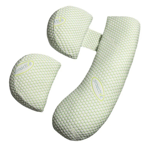 Pregnancy Pillow - Soft U-Shaped Lumbar Side Sleeper Cushion for Pregnant Women Maternity Tummy Support Pad