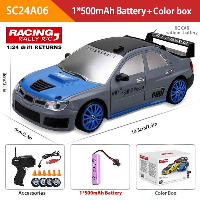 2.4G Remote Control Car with Four-Wheel Drive and High-Speed Drifting