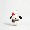 Sanrio Pochacco Plush Doll Keychain, Kawaii Anime Pendant for Girls Birthday Gift