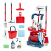 12-Piece Kids Cleaning Play Set – Pretend Housework Kit with Mop Broom Dustpan & Bucket for Ages 3-6