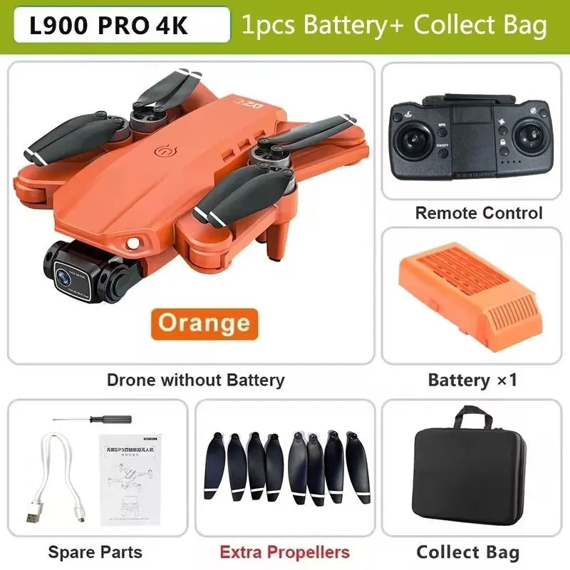L900 Pro Max GPS Drone with 4K HD Dual Camera and 5G WiFi