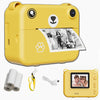 Digital Kids Camera with Instant Print, 1080P HD Video Recorder, Mini Thermal Printer, Educational Birthday Gift
