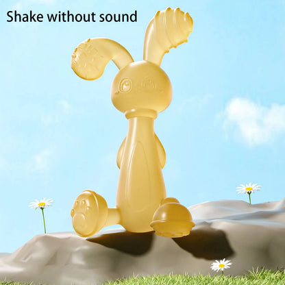 Baby Liquid Silicone Rabbit Gum Teething Stick - Baby Grinding Tool to Soothe and Bite