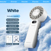 Foldable Portable Handheld Mini Fan, Rechargeable 3600mAh, 100-Speed Adjustable Turbo Pocket Fan with Ice-Cool Cooling