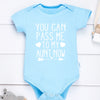 “You Can Pass Me to My Aunt Now” – Fun Baby Onesie, American Style Harajuku Cotton Romper for Newborn Boys, Cozy & Breathable