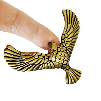 Balance Bird Gravity Desk Toy with Pyramid Set – Balancing Bird Desktop Novelty for Kids, Adults & Office