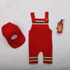 Newborn Photography Props Clothing Set, Baby Boy and Girl Costume for Photoshoot, Size 0 Romper and Accessories