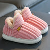 Kids Winter Plush Slippers - Non-Slip Warm Cotton Snow Boots for Toddlers & Kids Ages 1-10