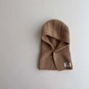 Korean Knitted Kids Hat, Scarf & Gloves Set – Autumn & Winter Baby Pullover Hat with Label for Ear, Neck & Hand Protection – Warm Children’s Winter Accessories