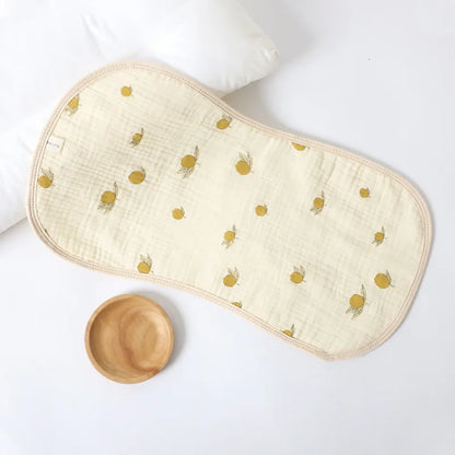 Newborn Baby Burp Towel | Six-Layer Gauze Waterproof Shoulder Pad Bib for Drool & Spitting Protection - Kidzy Market