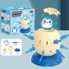 Mini Penguin Pirate Bucket Toy - Novelty Plug-In, Funny Parent-Child Interactive Game, Party & Thinking Training Toy