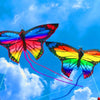 Colorful Butterfly Kite – 1.45m Beautiful Butterfly Air Bounce with Kite Line, Children’s Outdoor Sports Toy