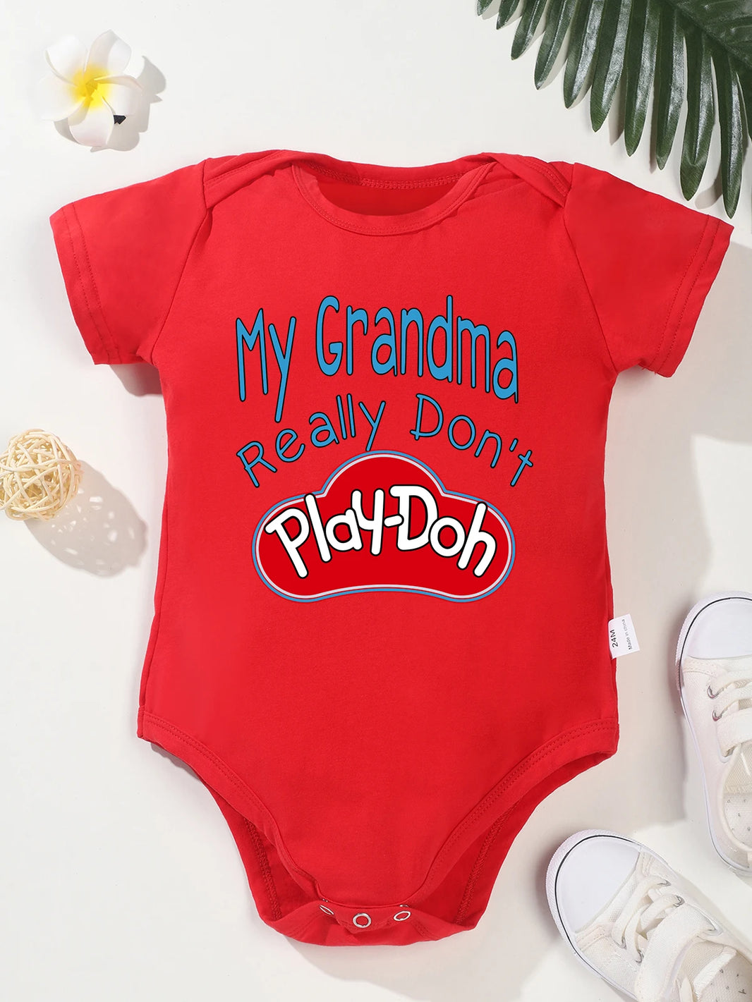 5 Things You Should Know About My Grandma Print Baby Bodysuit – Trendy Newborn One-Piece, Boy Girl Romper, Infant Jumpsuit, Toddler Clothes