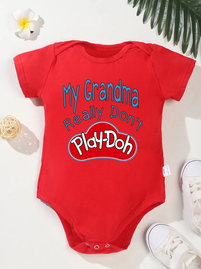 5 Things You Should Know About My Grandma Print Baby Bodysuit – Trendy Newborn One-Piece, Boy Girl Romper, Infant Jumpsuit, Toddler Clothes