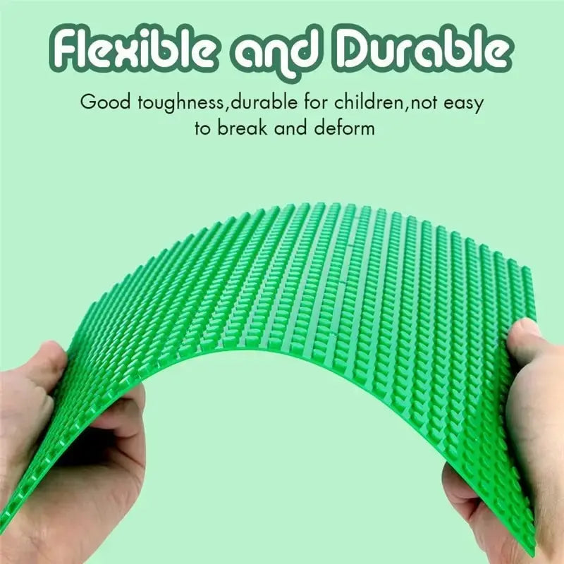 Classic Baseplates 32x32, 16x32, and 16x16 Dots – DIY Plastic Building Blocks Construction Toys