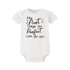 “My Aunt Says I’m Perfect” Letter Printed Infant Toddler Jumpsuit – Summer Newborn Bodysuit – Funny Auntie Baby Clothes – Baby Shower Gifts
