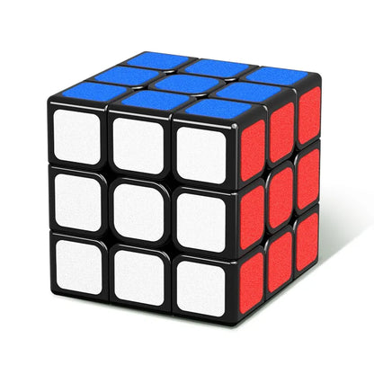 SENGSO Magic Cube 3x3, Frosted Texture Sticker Magic Cube, Educational Puzzle Toy for Children, Designated for Competition Cubes